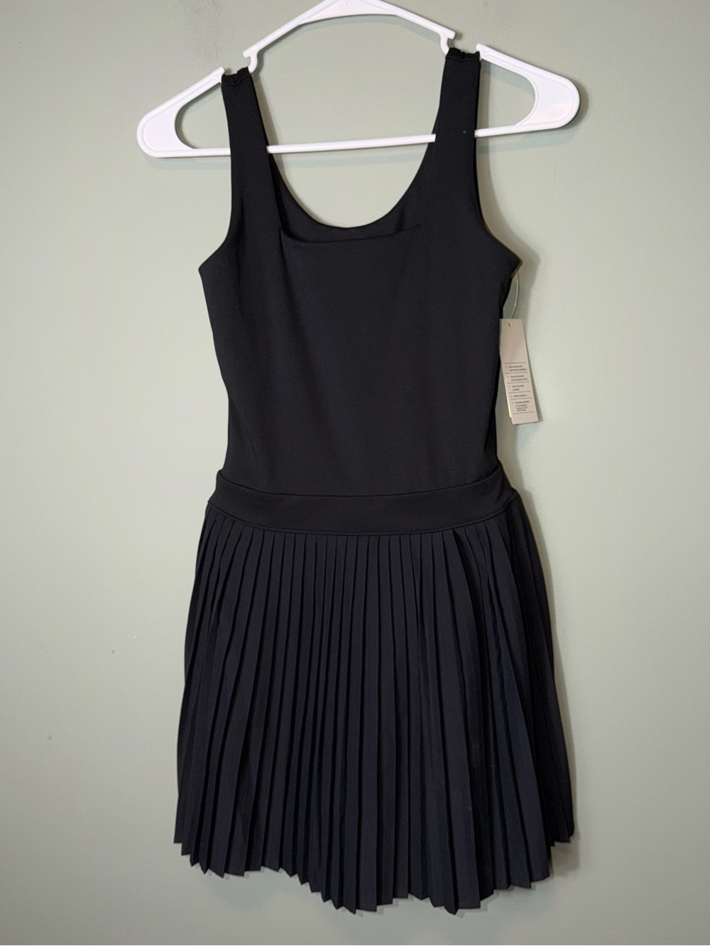 All In Motion Women’s Black Pleated Active Tank Dress - Women NEW Size XS